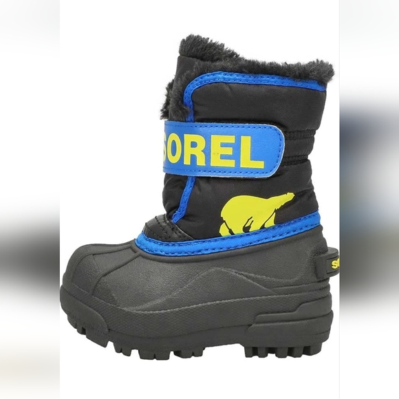 Sorel Toddler Boys Snow Boots Size 6 - Picture 1 of 3